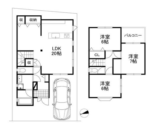 ���{�򍲖�s������̌ˌ����݂̊Ԏ��}