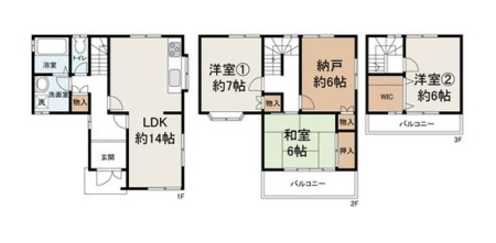 ���{�ݘa�c�s���쒬2���ڂ̌ˌ����݂̊Ԏ��}