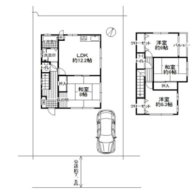 ���Ɍ���ӌS�����쒬���P�u�̌ˌ����݂̌��n�O�ώʐ^