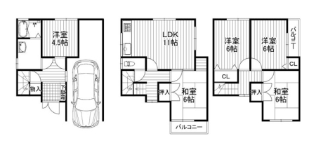 ���{�����s�Óc����1���ڂ̌ˌ����݂̊Ԏ��}�i��N)